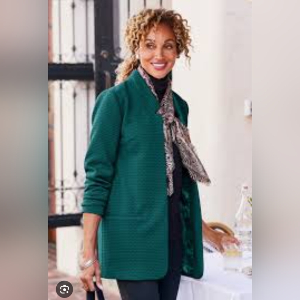 Elegant Teal Women's Cape by NYC